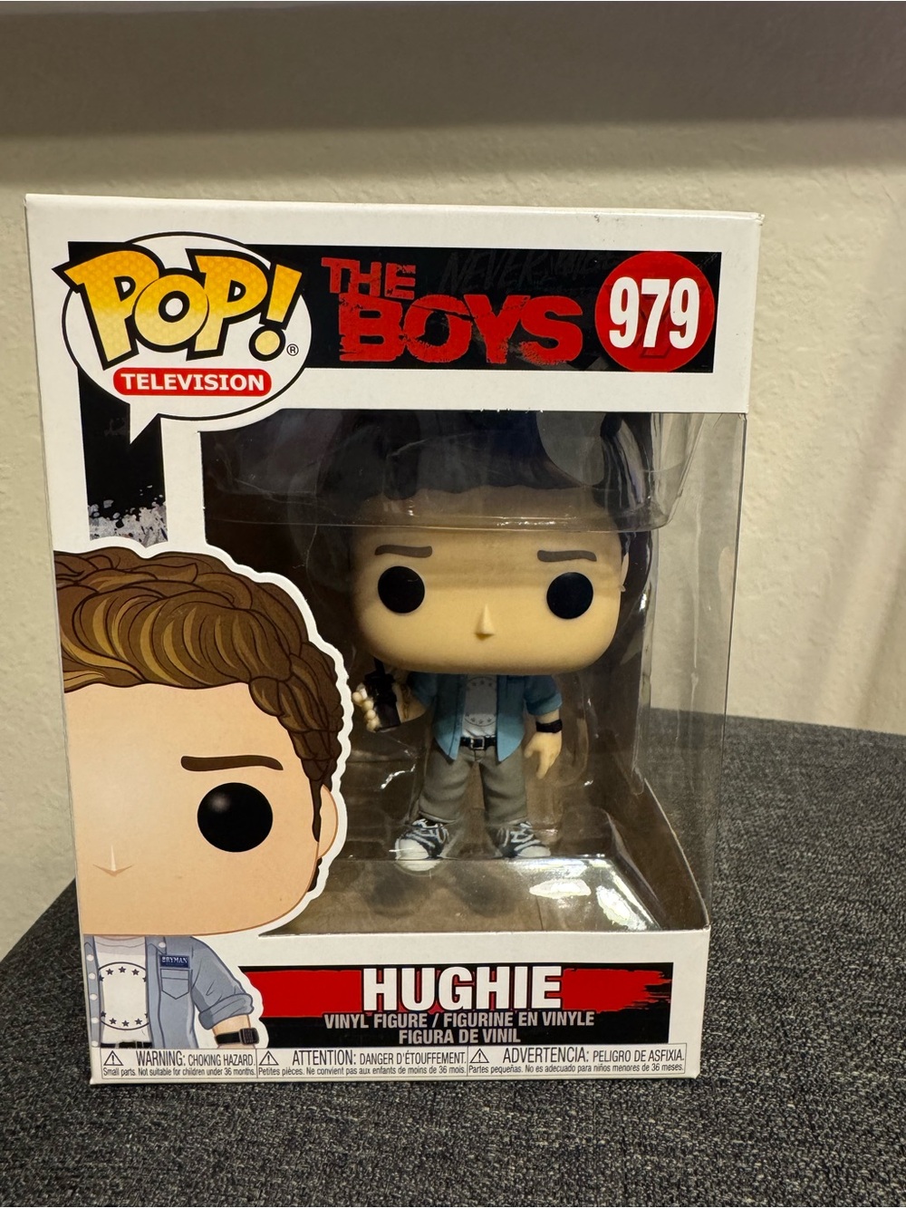 Funko Pop! The Boys #979 Hughie Vinyl Figure